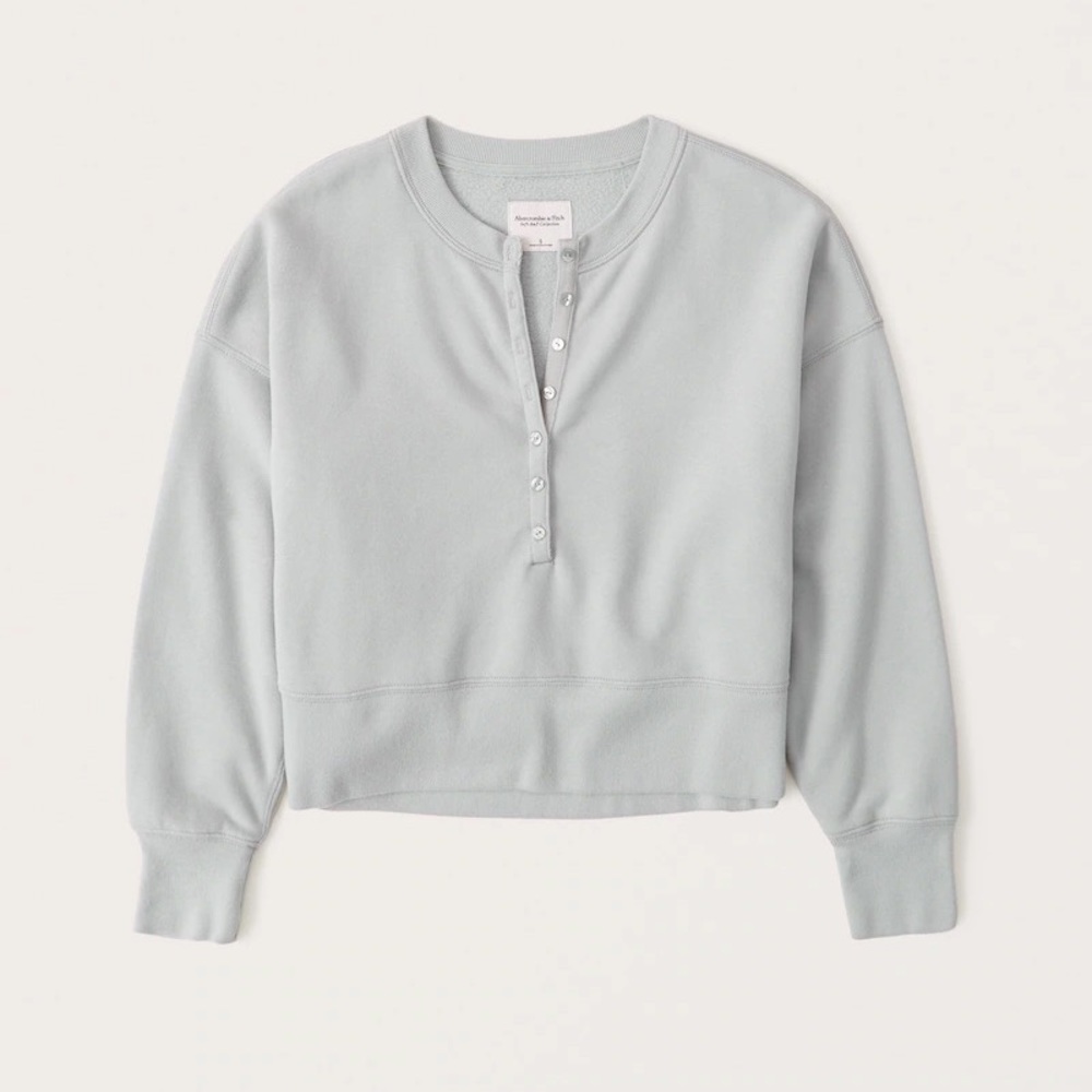 Abercrombie & Fitch 90s Sharkbite Henley